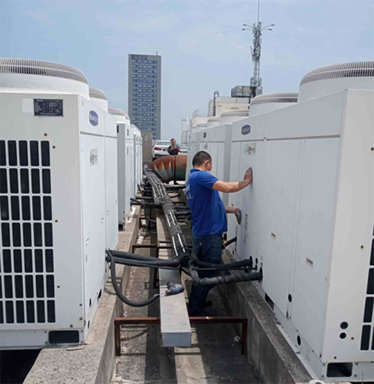 固镇中央空调制热和不制冷系统维修方法